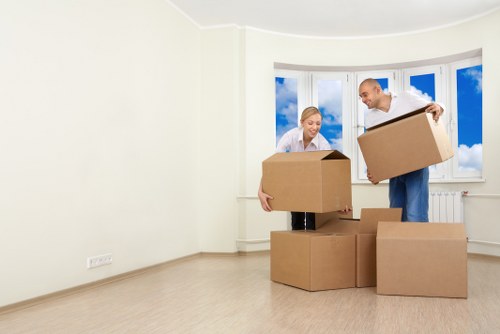 IT equipment and office furniture being moved safely in Newington