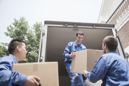 Recycling and sustainability at Newington Storage with sorting and reuse practices