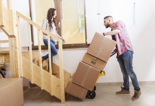 Example domestic storage job in a Newington flat