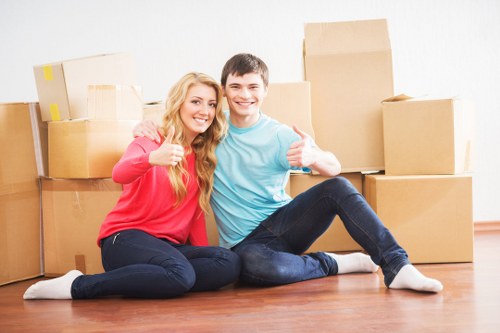 Local Newington removals team planning a smooth house move