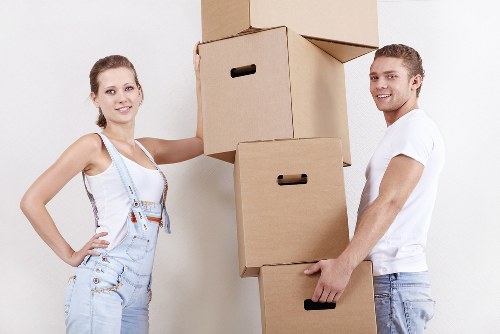 Packed furniture and household items stored long term in Newington