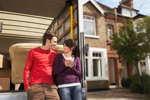 Items packed for temporary storage during a move or renovation